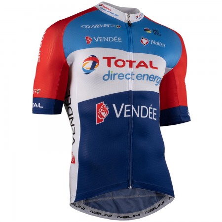 Maillot vélo 2021 Team TotalEnergies N001